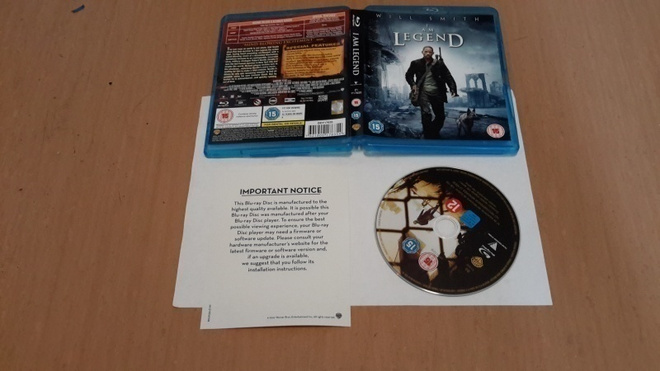 I Am Legend - UK Region ABC Blu-Ray Warner Home Video