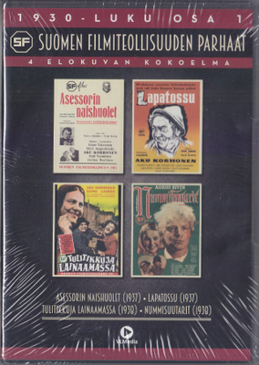 Suomen filmiteollisuuden parhaat 1930-luku osa 1 (4xDVD)