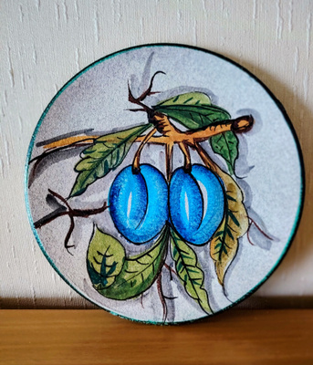 Keraaminen taulu, halkaisia 26 cm