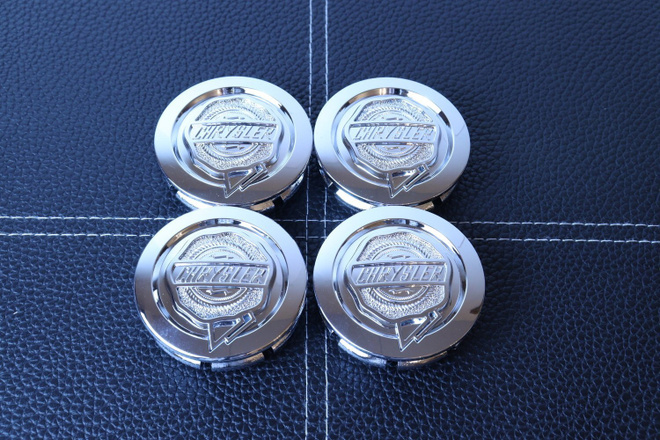 Chrysler vannekeskiöt – Chrysler, Kromi – 54mm (4kpl sarja