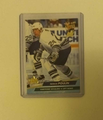 16-17 Fleer Showcase Patrick Poulin /25