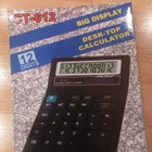 Taskulaskin pöytälaskin CT-612 suuri - pikkukuva 1