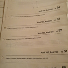 Audi 100, 200 Virtapiirikaaviot 35, 50-59 - pikkukuva 3