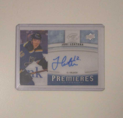 14-15 ICE Premiers Rookie Auto Jori Lehterä SSP Group A