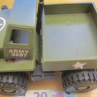 VANHA Lelu Auto Meccano Mogul Army 3287 1950-l UPEA Peltiä - pikkukuva 3