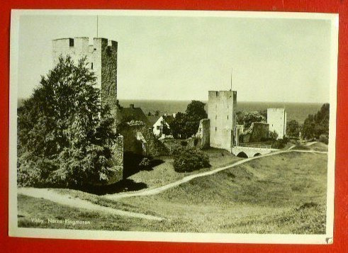 Visby - Norra Ringmuren - Ruotsi  1958  (K8)