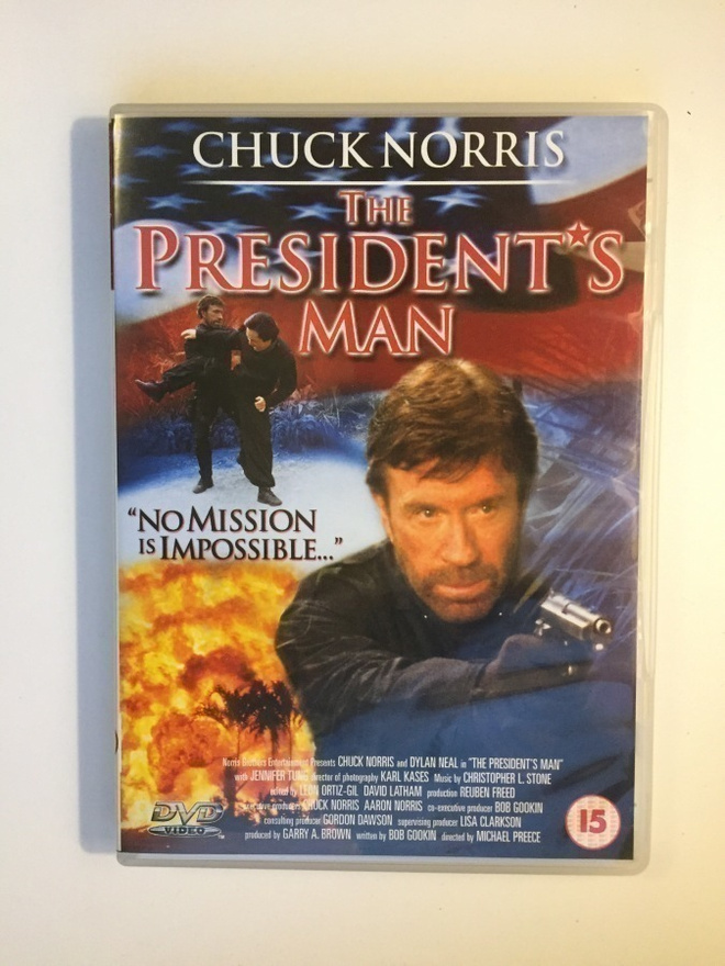 The President's Man (DVD) Chuck Norris ja Dylan Neal (2000)