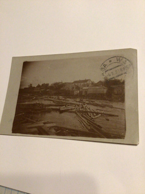 Tukki ruuhkaa joessa kulkenut 1922