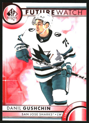 2023-24 SP Authentic Limited Red #135 Danil Gushchin FW