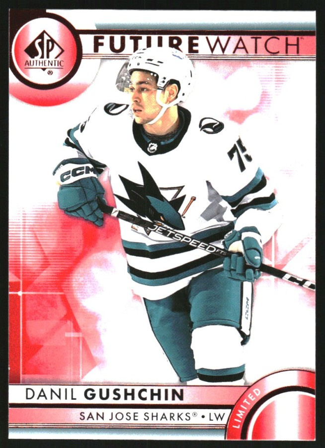 2023-24 SP Authentic Limited Red #135 Danil Gushchin FW