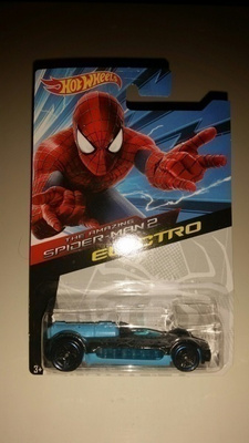HOT WHEELS # ELECTRO ( The amazing Spider-Man 2 )