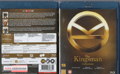 kingsman collection	(49 034)	UUSI	-FI-	BLU-RAY		(3)			3 movi