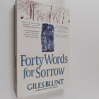 Giles Blunt : Forty Words for Sorrow - pikkukuva 1