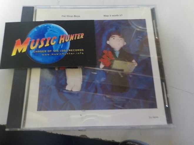 PET SHOP BOYS - WAS IT WORTH IT? US -91 M-/M- CDS