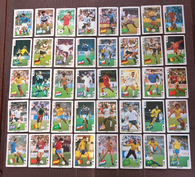 Dandy football World Cup 1990 kortit 0,80 kpl