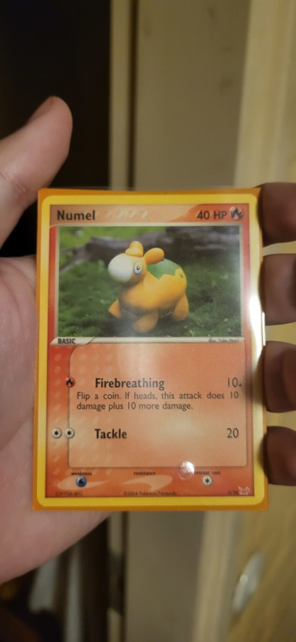 Numel #5 Pokemon EX Latias & Latios card
