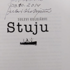 Sulevi Kulojärvi : Stuju (signeerattu, tekijän omiste) - pikkukuva 3