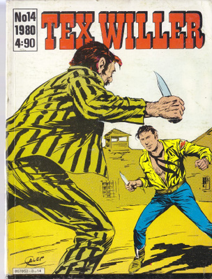 Tex Willer 14/1980 Uhka rajan takaa 3/4