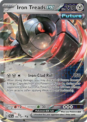Iron Treads ex 066/091 - Paldean Fates - NM/M