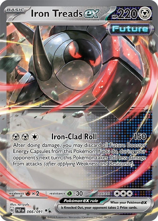 Iron Treads ex 066/091 - Paldean Fates - NM/M