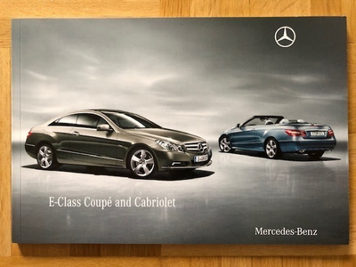 Esite Mercedes E-sarjan Coupe ja Cabriolet, C207/A207, 2010
