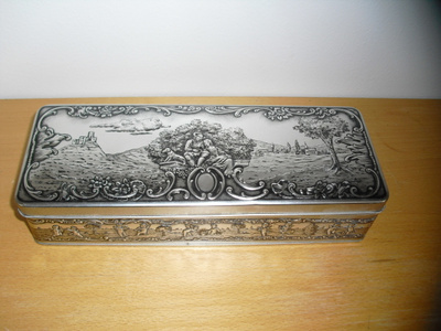 METALLINEN LAATIKKO 28x10x6 cm (Chymos Oy, LPR)