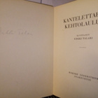 TALARI (KUV.) :  KANTELETTAREN Kehtolauluja (SIGNED) - pikkukuva 2