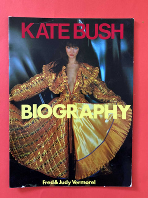 KATE BUSH-elämänkerta, kirja. Fred&Judy Vermorel