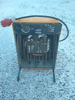 Rakennuslämmitin 9 kW.