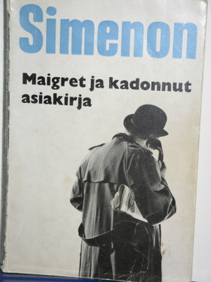 Georges Simenon : Maigret ja kadonnut asiakirja