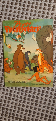 Panda Viidakkokirja keräilykansio 1966 KAIKKI KUVAT!