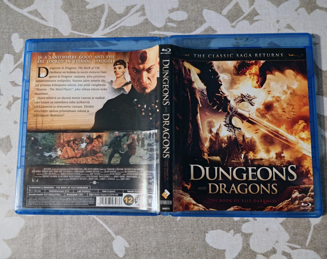 Dungeons & Dragons Book of Vile Darkness bluray suomitxt