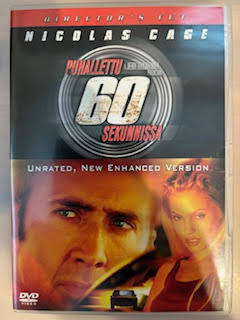 Puhallettu 60 sekunnissa director´s cut, DVD
