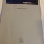 Myyntiesite - Mercedes-Benz - The CLK Cabriolets - 1999 - pikkukuva 1
