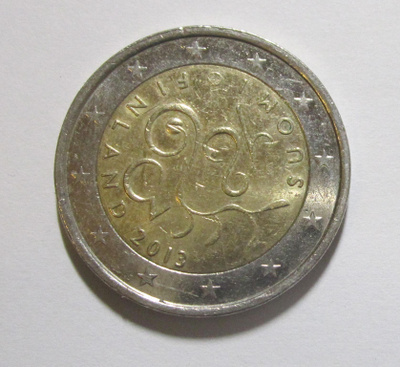 Suomi 2 € 2013 - Valtiopäivät (Circ)