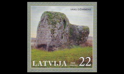 Latvia 735 ** Luonnonmuistomerkki (2008)