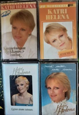 KATRI HELENA- 4 kasettia Kauneimmat rakkauslaulut, Katson ym