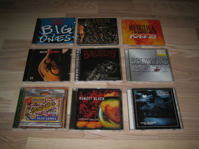 30 kpl Ulkomaiset Rock Levyt Erä3 (CD)