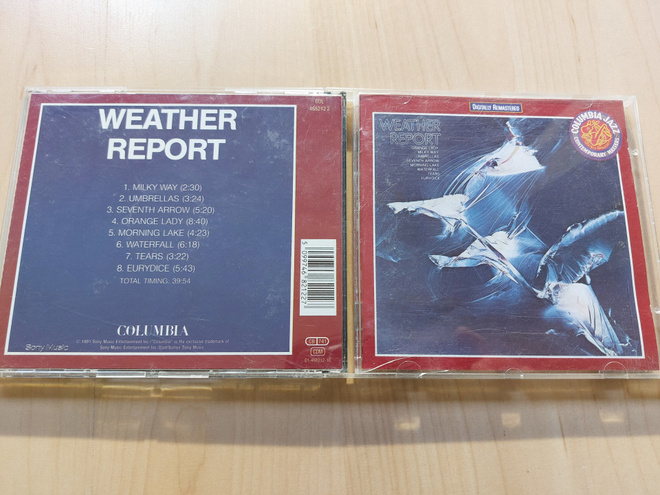 WEATHER REPORT –  WEATHER  REPORT orig. EU 1991 CD   COL  46