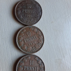 10 Penniä 1900,1910,1912 hyvä kunto - pikkukuva 1