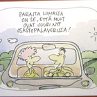 kortti ** Parisuhdeaiheinen sarjakuva - erilaisia - pikkukuva 1