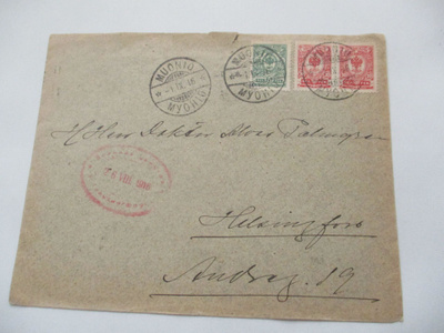 1916 Muonio sens kuori Hkiin