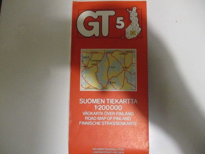 SUOMEN TIEKARTTA GT 5