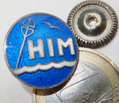 VANHA Ruuvimerkki HIM Urheilu? Purjehdus? Hopeaa