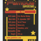 Famous SUPERSTARS n:o 051 JAMIE FOXX - pikkukuva 2
