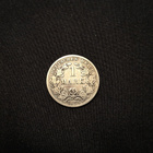 Saksa 1Mark 1876 Hopeaa - pikkukuva 1