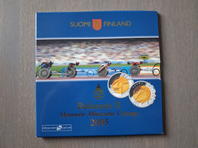 Suomi 2005/II Rahasarja Yleisurheilu Nimellishinta 8,88€ BU