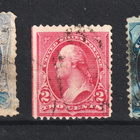 USA 1873-1894 merkkejä leimattuna. - pikkukuva 1