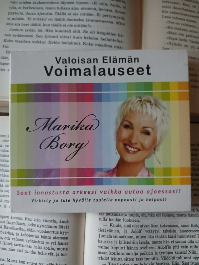 Marika Borg - Valoisan elämän voimalauseet (UUSI CD)