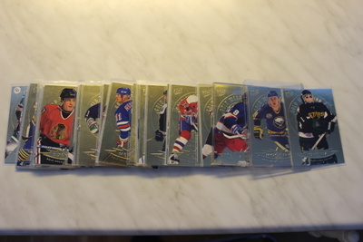 1995-96 Ultra Gold kortteja alkaen 1.25e/kpl